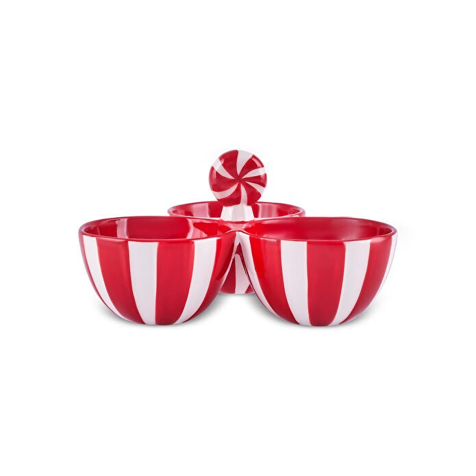 CHRISTMAS CANDY SNACK BOWL