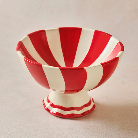CHRISTMAS CANDY TWIST DEEP BOWL