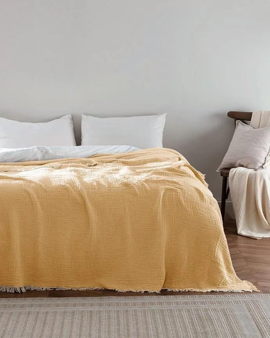 Baran Throw Yellow