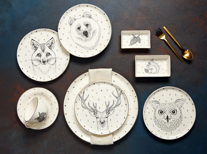 Winter Plates/ set of 6