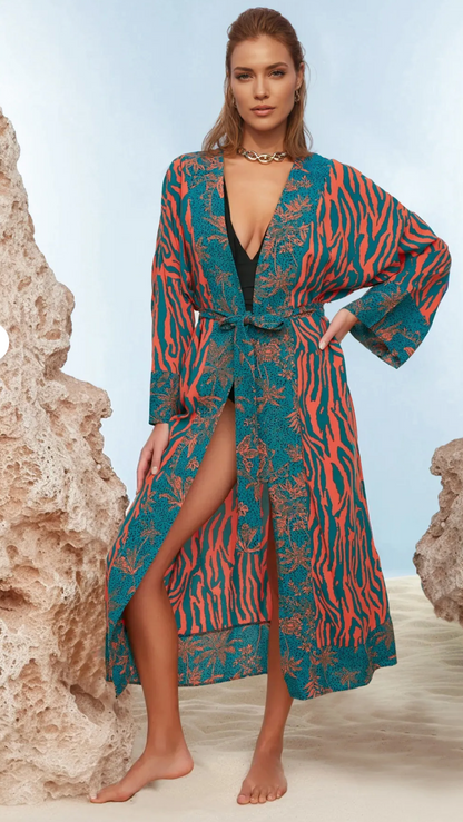 TROPIK FLO KIMONO