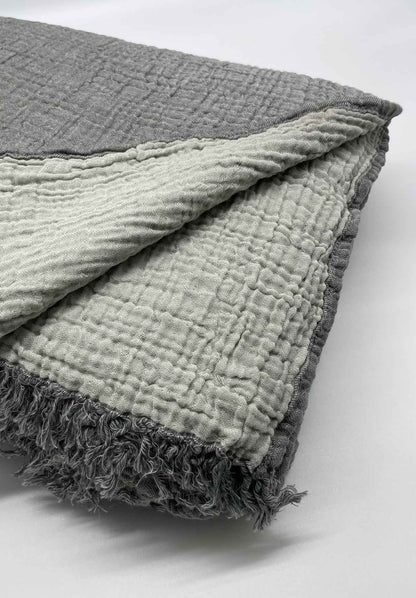 Baran Throw Charcoal