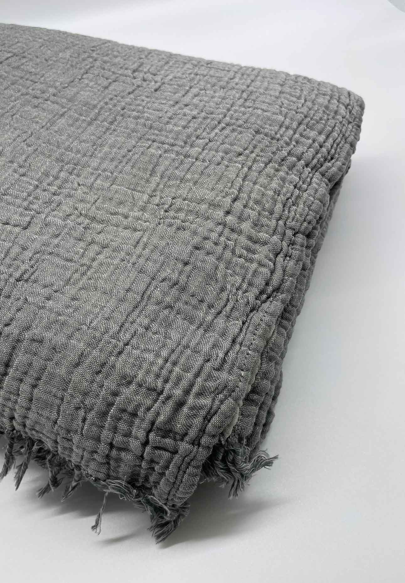 Baran Throw Charcoal