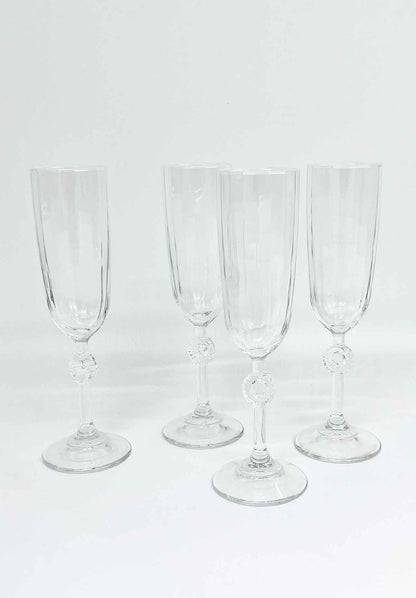 Lale Champagne Flutes (Set of 4)