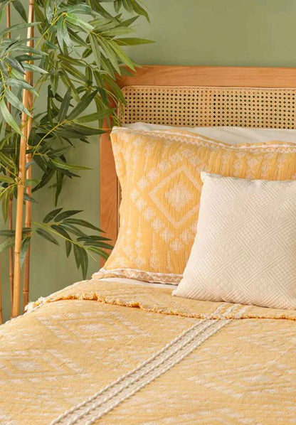 Nakish Bed Spread Yellow