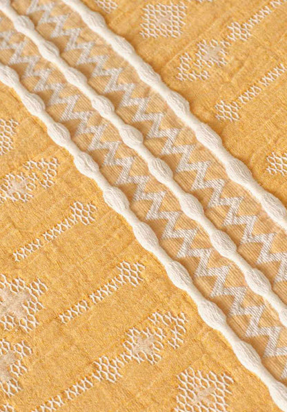 Nakish Bed Spread Yellow