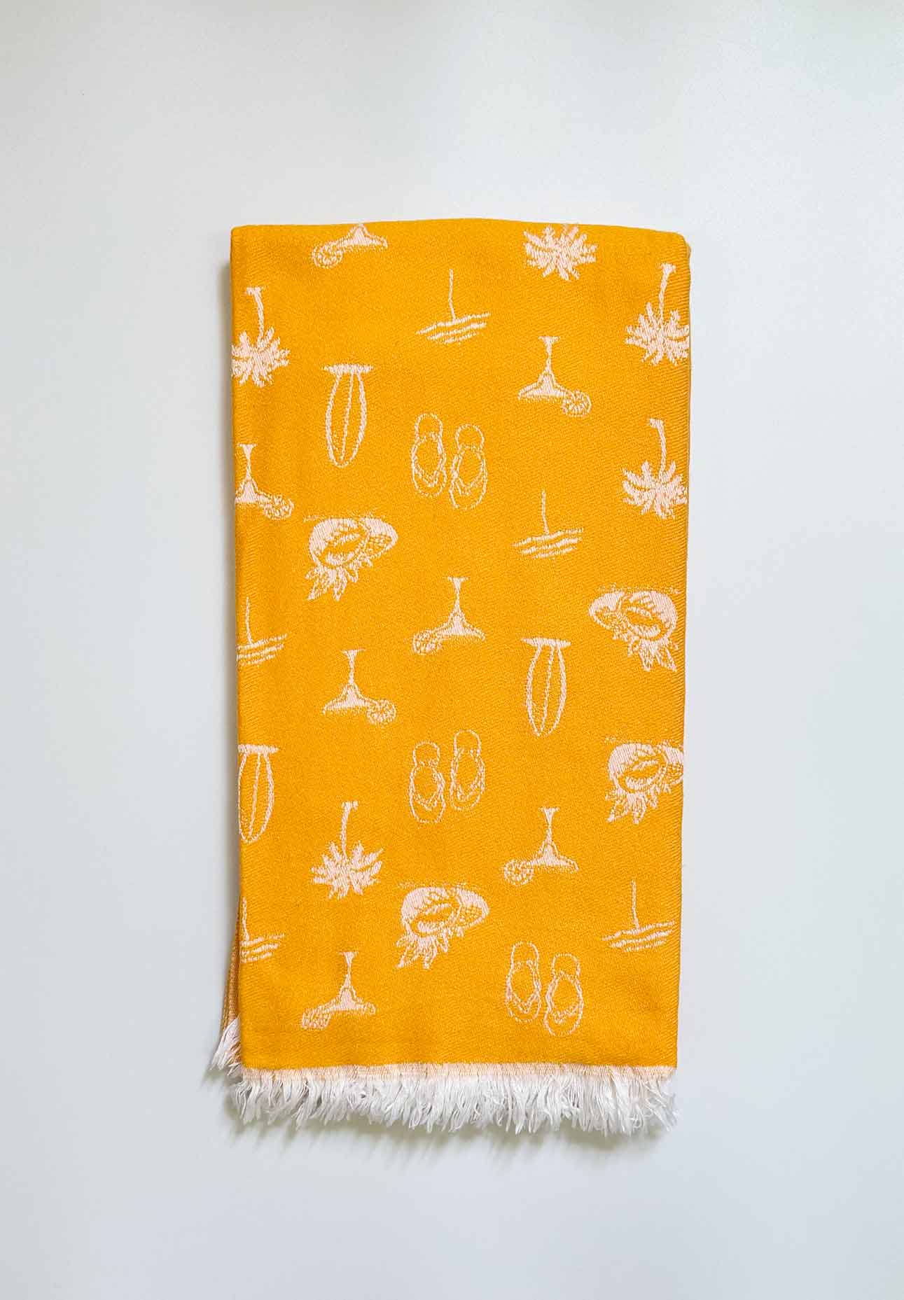 Parti Towel Yellow